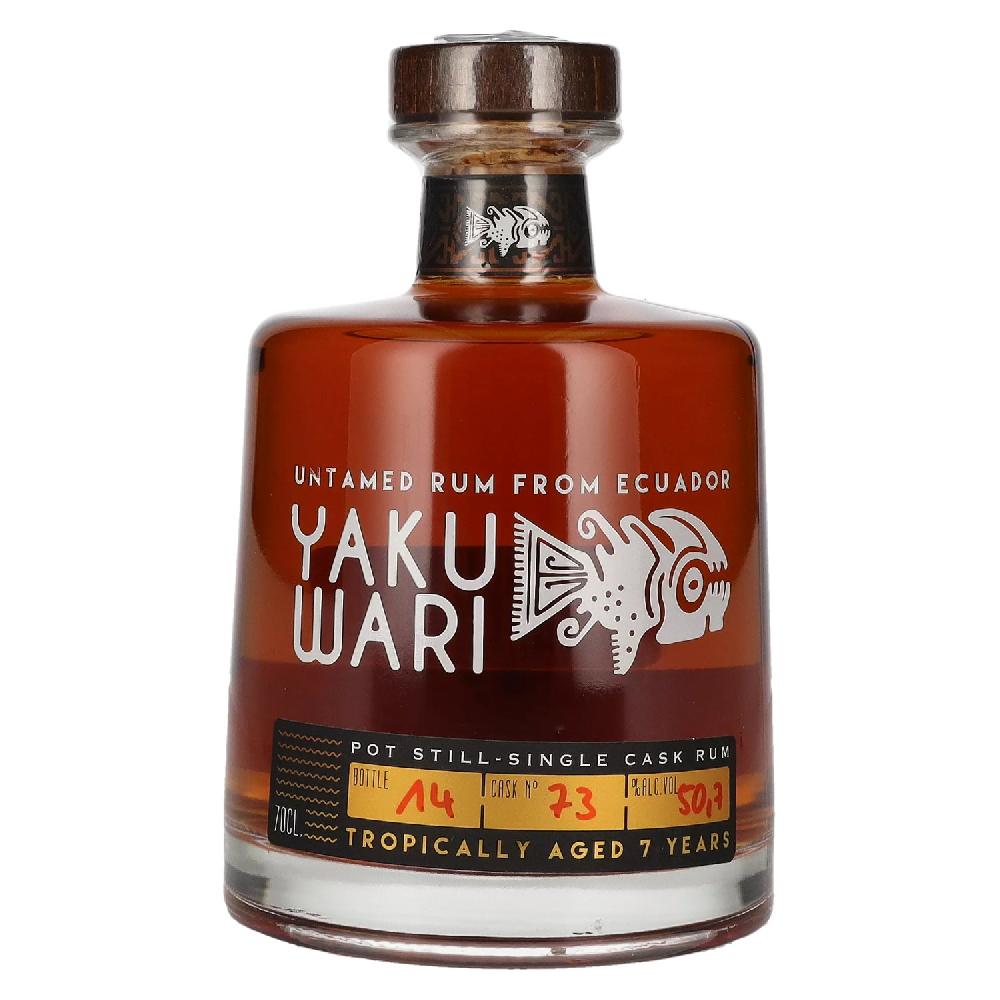 delicando Yaku Wari 7 Years Old Pot Still Ecuador Rum Single Cask # 73 50 7% Vol. 0 7l