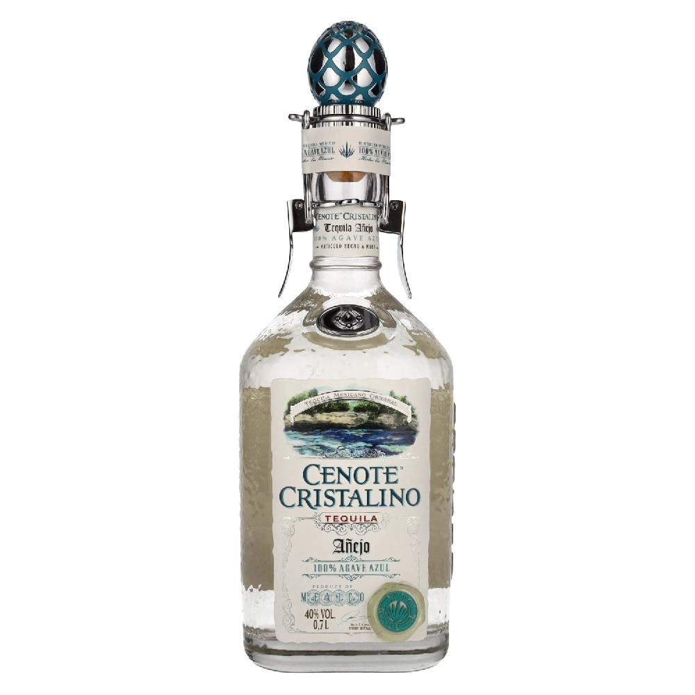 delicando Cenote CRISTALINO Tequila Añejo 100% Agave Azul 40% Vol. 0 7l