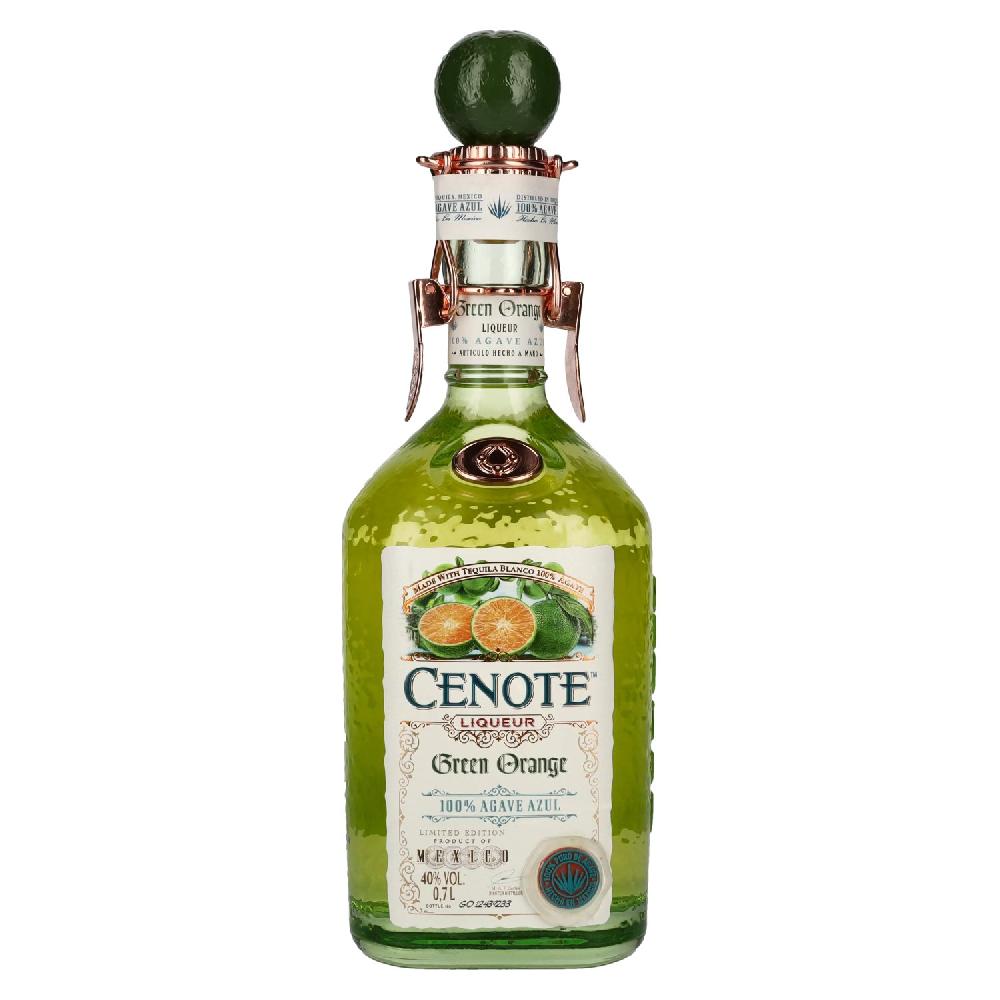 delicando Cenote Green Orange Liqueur 40% Vol. 0 7l - delicando