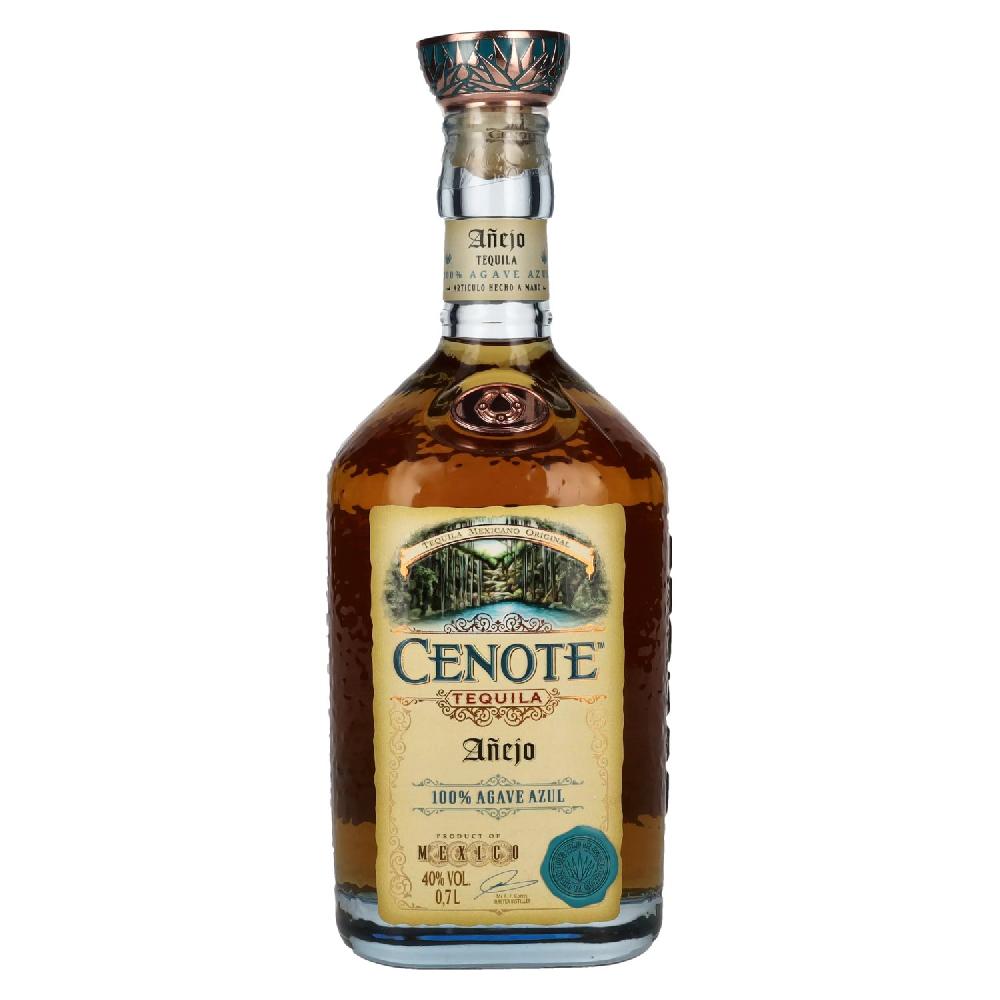 delicando Cenote Tequila Añejo 100% Agave Azul 40% Vol. 0 7l
