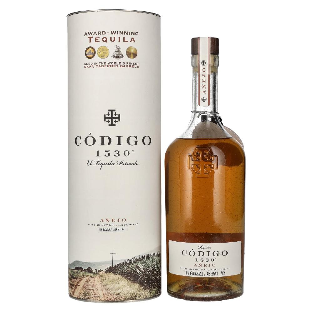 delicando Código 1530 AÑEJO Tequila 38% Vol. 0 7l in Geschenkbox 50% Rabatt für begrenzte Zeit