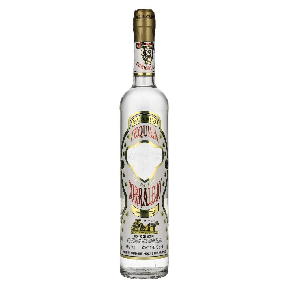 delicando Corralejo Tequila BLANCO 100% de Agave 38% Vol. 0 7l