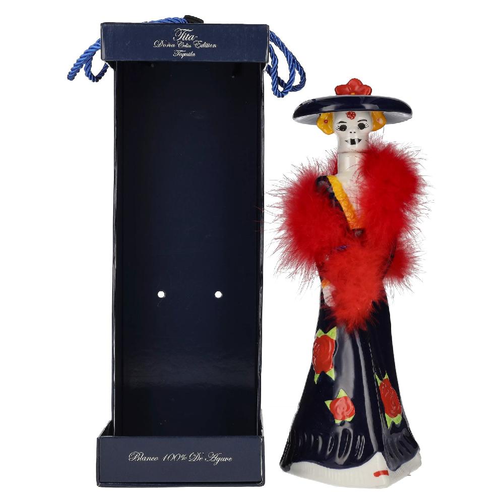 delicando Dona Celia Tequila Blanco 100% de Agave 40% Vol. 0 7l in Geschenkbox