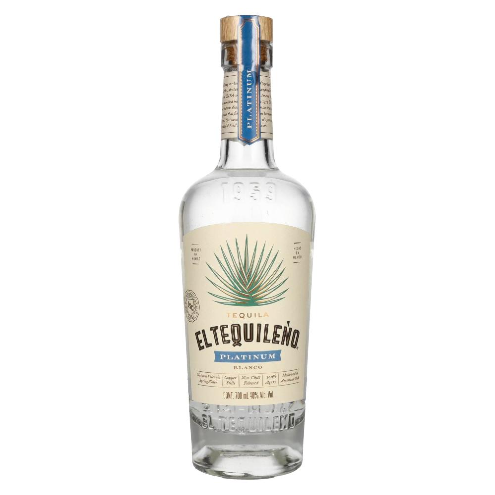 delicando El Tequileño Platinum Blanco 100% Agave 40% Vol. 0 7l