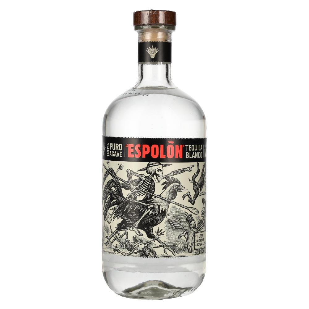 delicando Espolón Tequila Blanco 100% Puro Agave 40% Vol. 1l