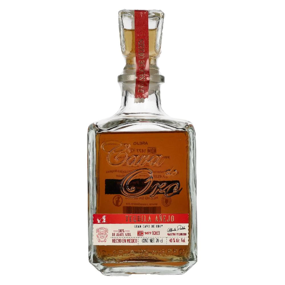 delicando Gran Cava de Oro Tequila AÑEJO 100% de Agave Azul 40% Vol. 0 7l
