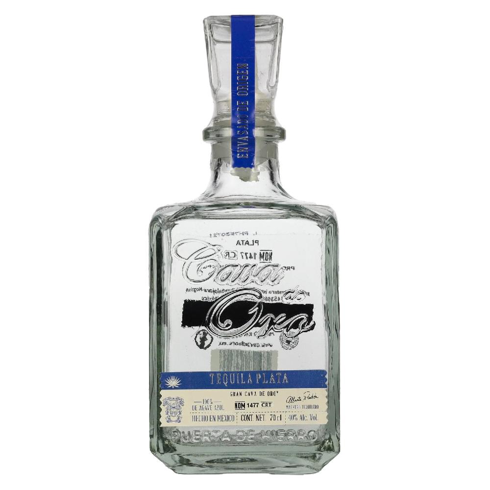 delicando Gran Cava de Oro Tequila PLATA 100% de Agave Azul 40% Vol. 0 7l