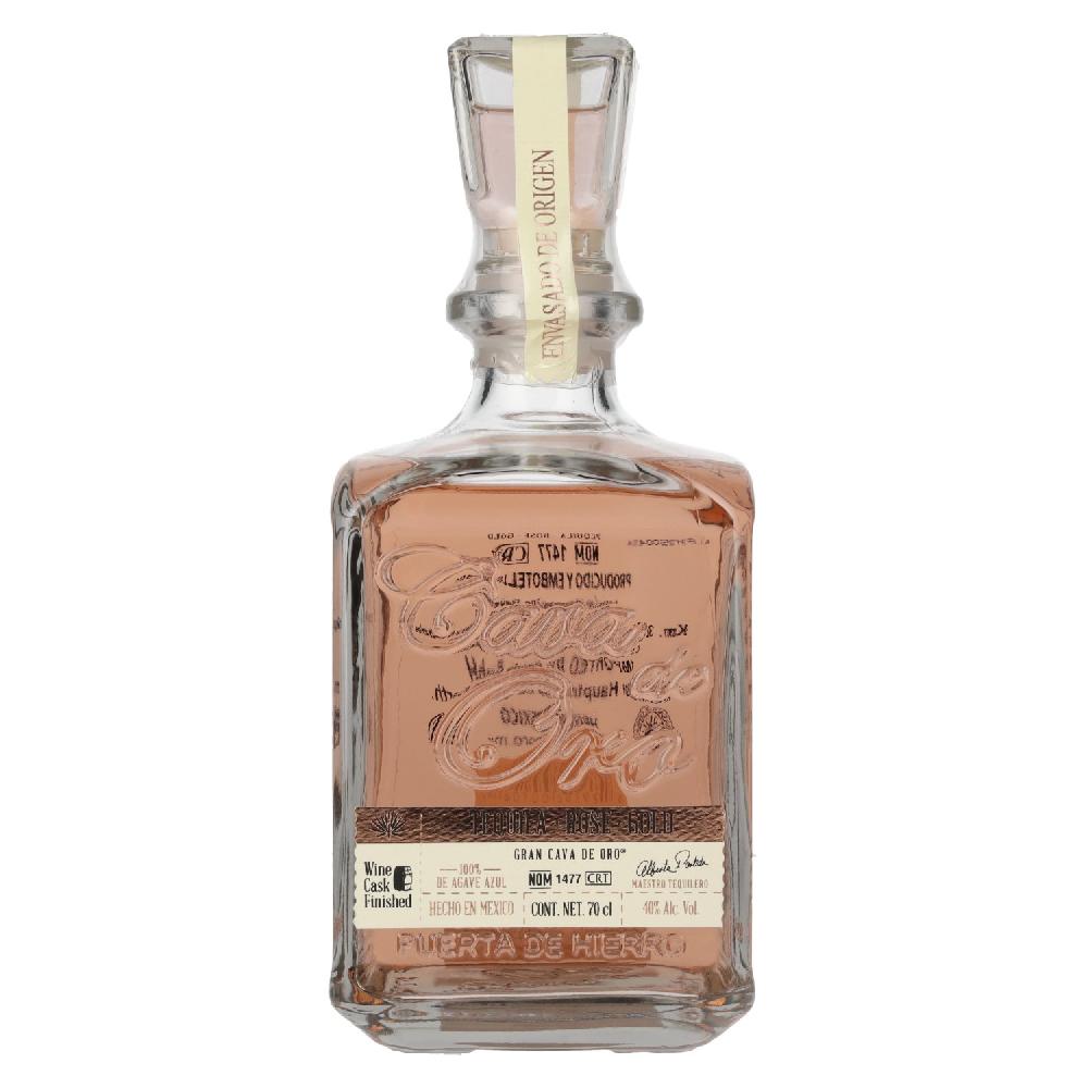 delicando Gran Cava de Oro Tequila ROSA 100% de Agave Azul 40% Vol. 0 7l