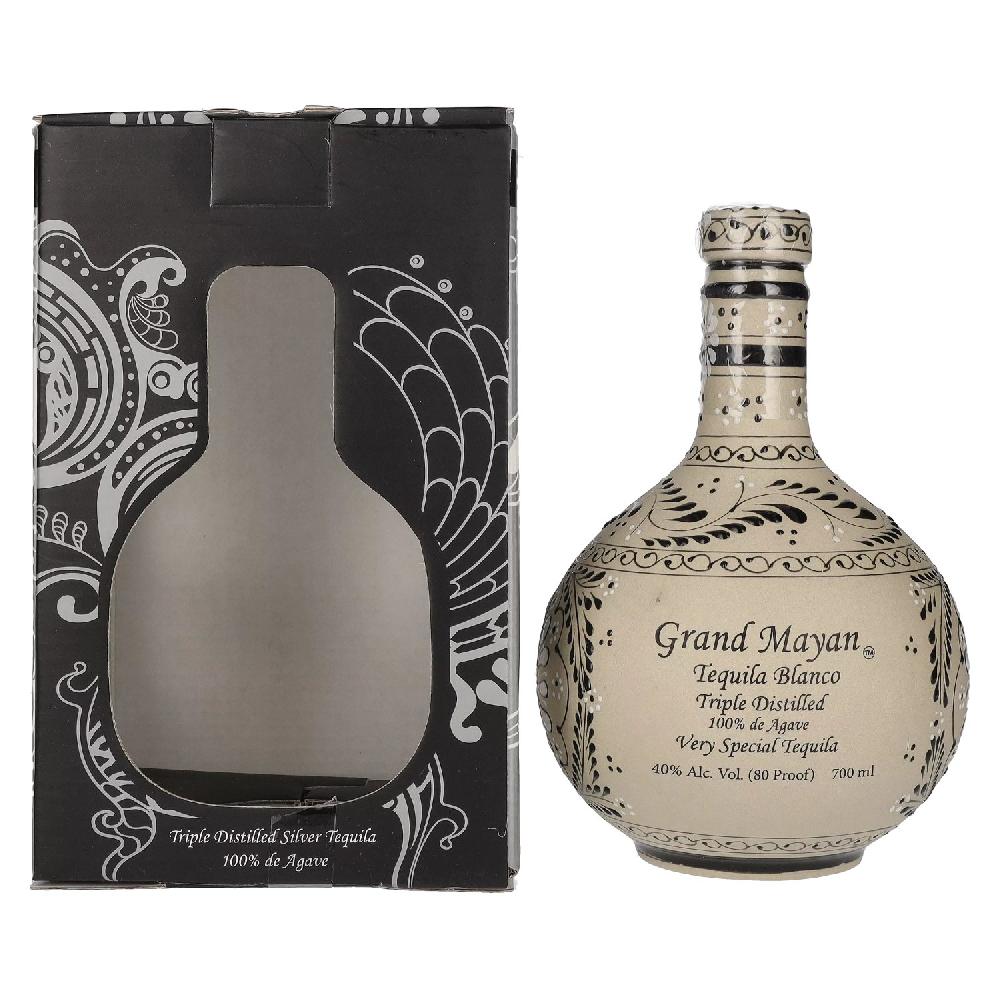 delicando Grand Mayan SILVER Tequila 100% de Agave 40% Vol. 0 7l in Geschenkbox