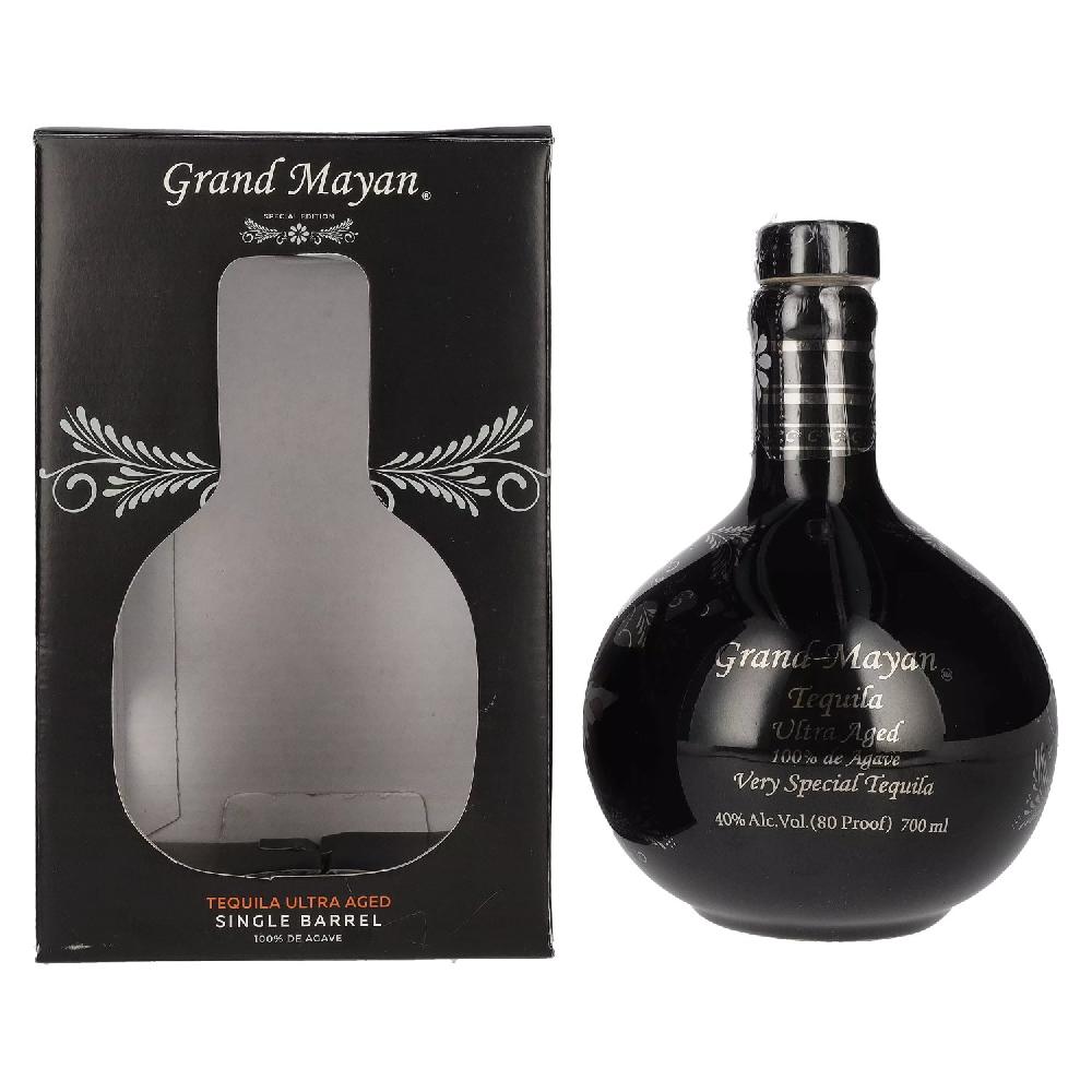 delicando Grand Mayan ULTRA AGED Single Barrel Tequila 100% de Agave 40% Vol. 0 7l in Geschenkbox