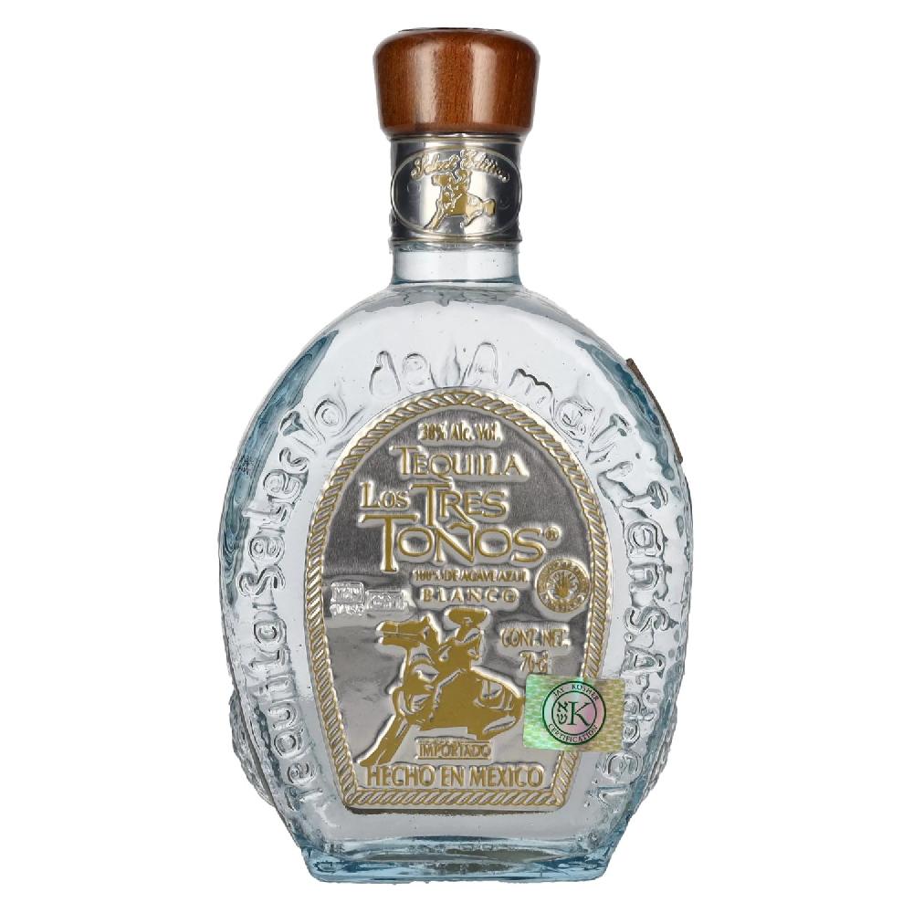 delicando Los Tres Tonos BLANCO Tequila 38% Vol. 0 7l - delicando