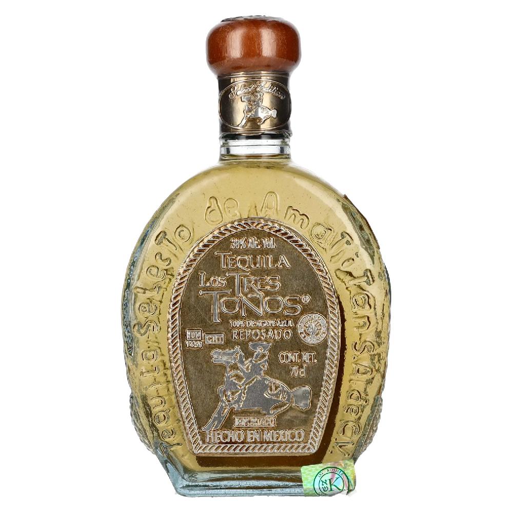 delicando Los Tres Tonos REPOSADO Tequila 38% Vol. 0 7l