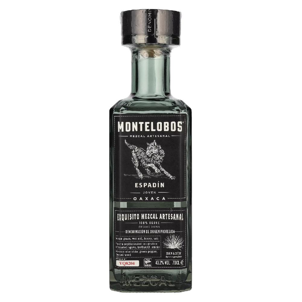 delicando Montelobos ESPADÍN Joven 100% Agave Mezcal Artesanal 43 2% Vol. 0 7l