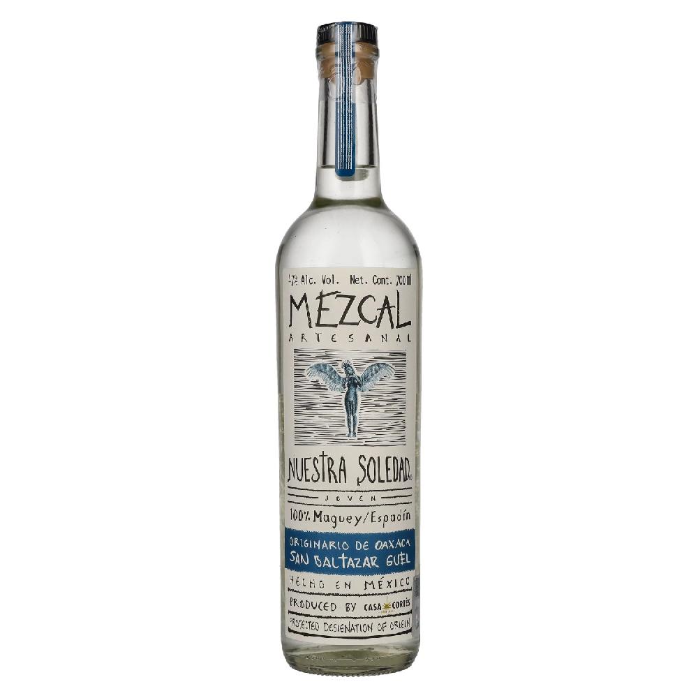 delicando Nuestra Soledad Mezcal Joven SAN BALTAZAR GUELAVILA 47% Vol. 0 7l