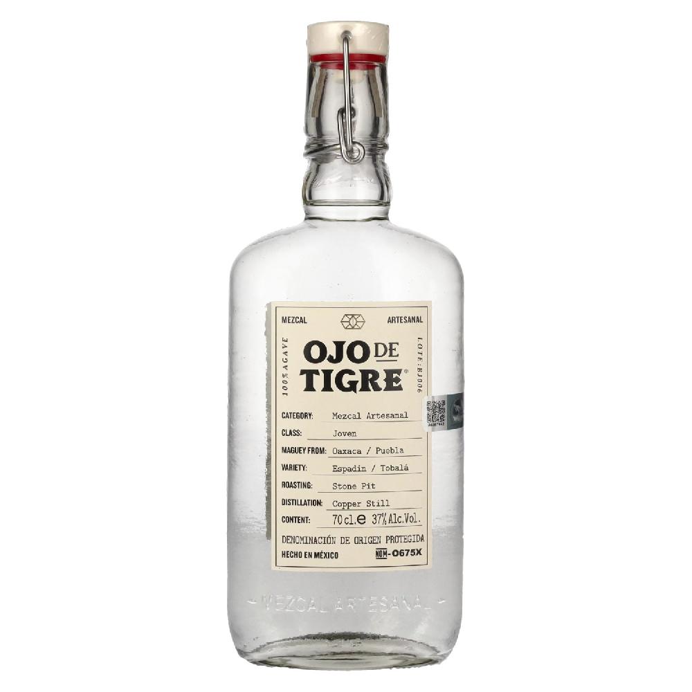 delicando Ojo de Tigre Mezcal Artesanal Joven 100% Agave 37% Vol. 0 7l