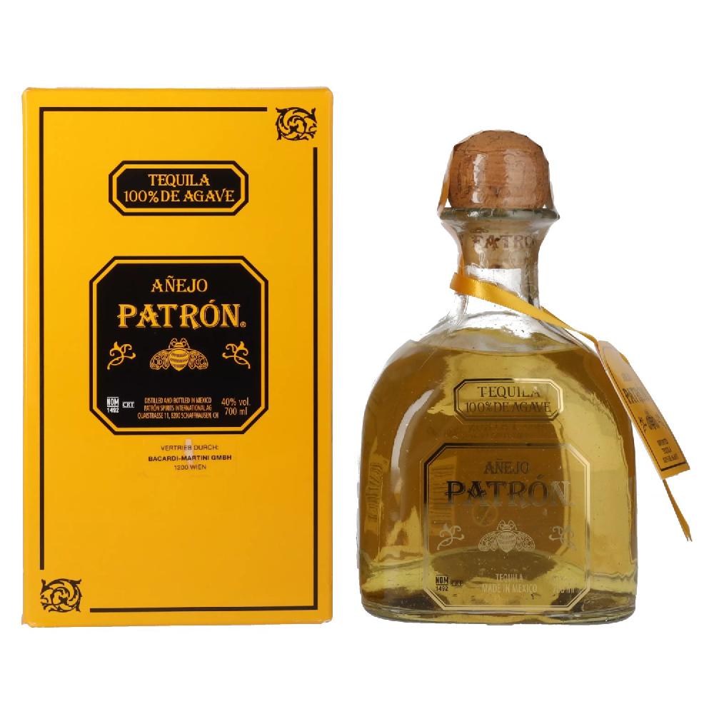 delicando Patrón Tequila Añejo 40% Vol. 0 7l in Geschenkbox