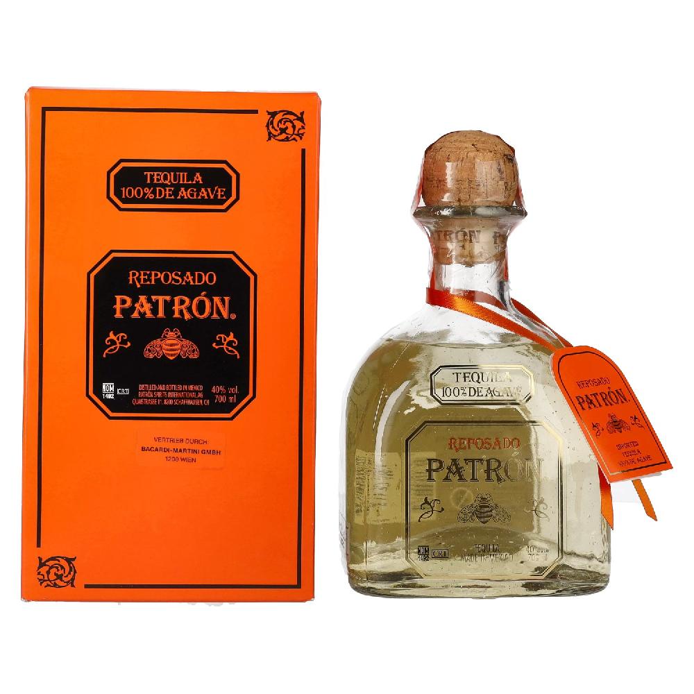 delicando Patrón Tequila Reposado 40% Vol. 0 7l in Geschenkbox