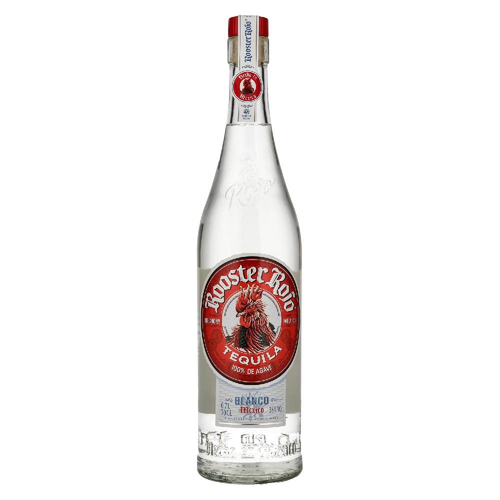 delicando Rooster Rojo BLANCO Tequila 100% de Agave 38% Vol. 0 7l