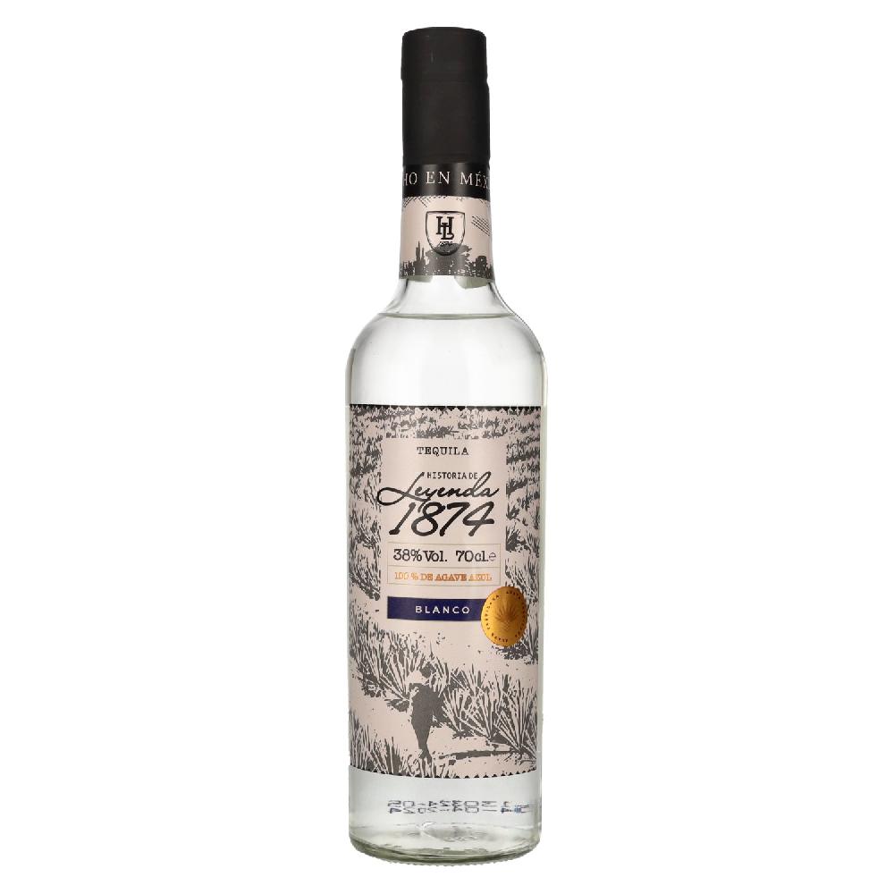 delicando Historia de Leyenda 1874 Blanco 100% de Agave Azul 38% Vol. 0 7l