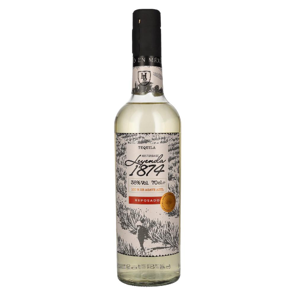 delicando Historia de Leyenda 1874 Reposado 100% de Agave Azul 38% Vol. 0 7l