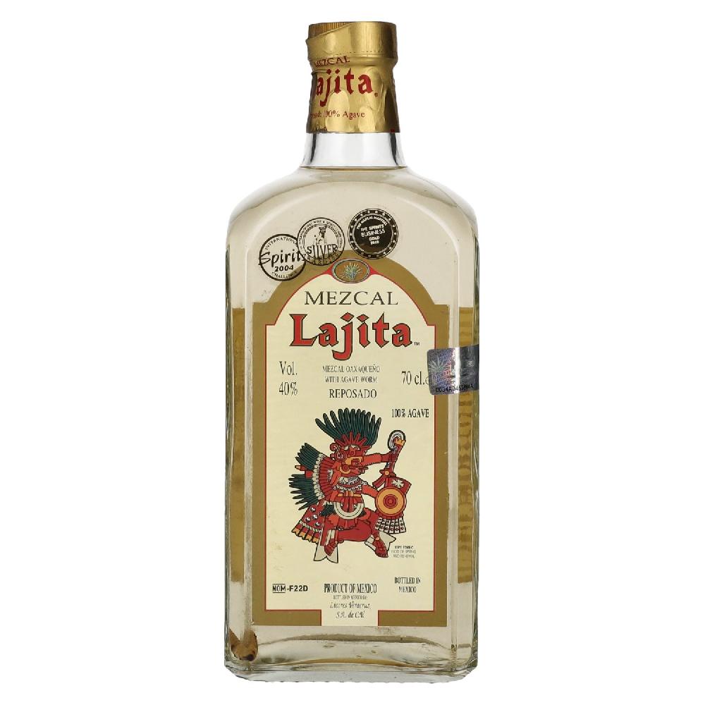 delicando Lajita Mezcal Reposado with Agave Worm 40% Vol. 0 7l Rabatt