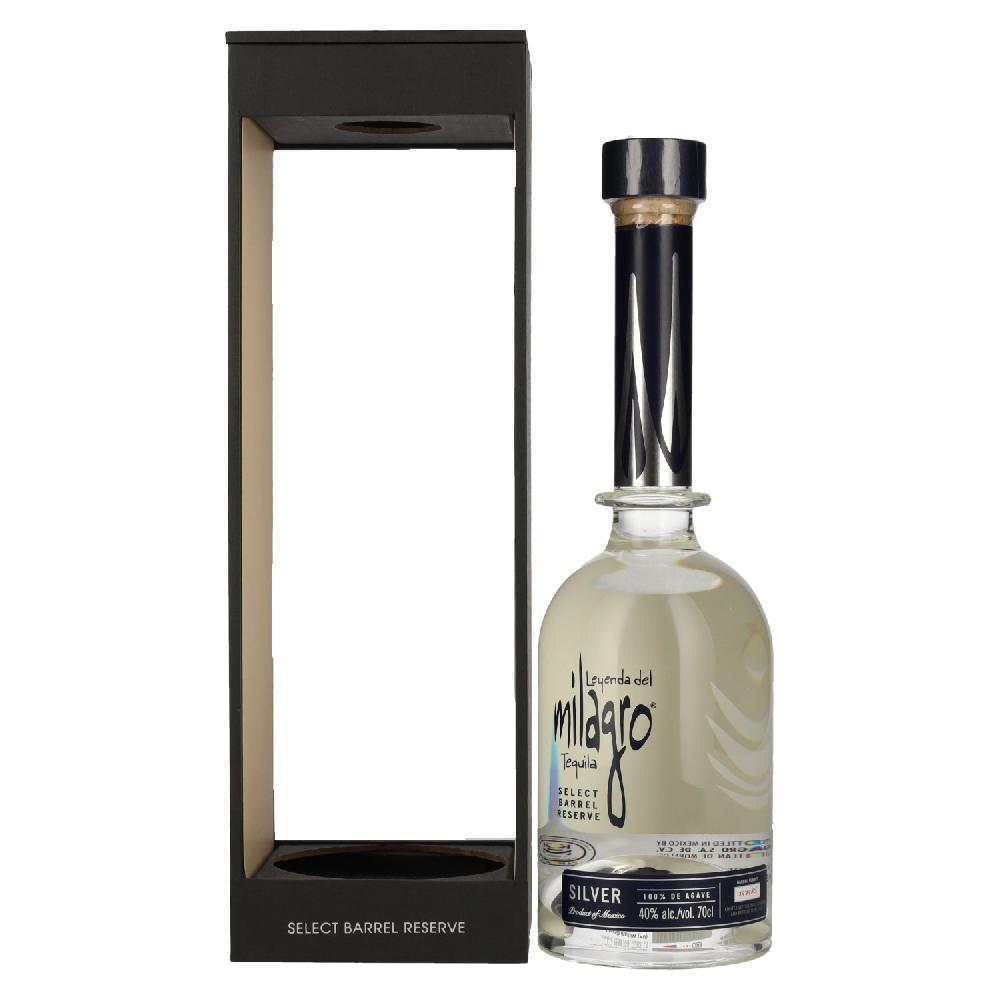 delicando Leyenda del Milagro Tequila 100% de Agave SELECT BARREL SILVER 40% Vol. 0 7l in Geschenkbox