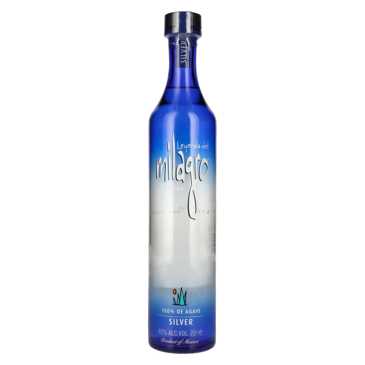 delicando Leyenda del Milagro Tequila 100% de Agave SILVER 40% Vol. 0 7l