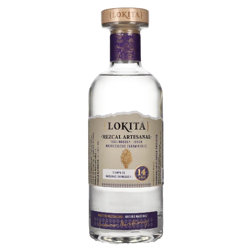 delicando Lokita 14 Años 100% Maguey Mezcal Artesanal 47% Vol. 0 7l