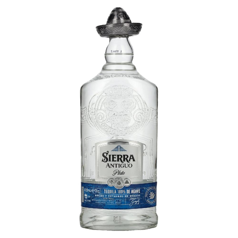 delicando Sierra Tequila Antiguo Plata 100% de Agave 40% Vol. 0 7l