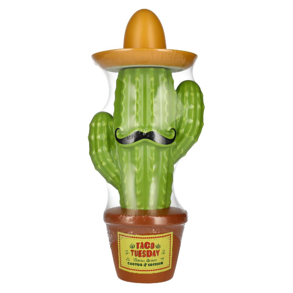 delicando Taco Tuesday Tequila Blanco 100% de Agave Edicion CACTUS 40% Vol. 0 7l