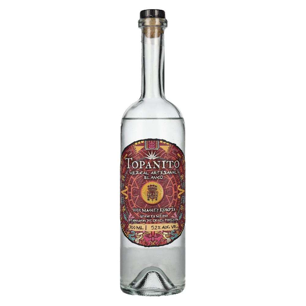 delicando Topanito Mezcal Artesanal Blanco 100% Mague Espadín 52% Vol. 0 7l