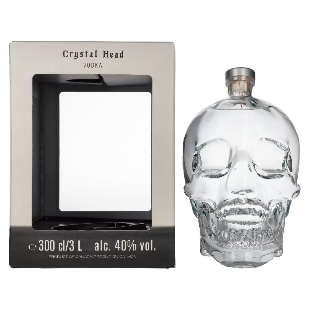delicando Crystal Head Vodka 40% Vol. 3l in Geschenkbox