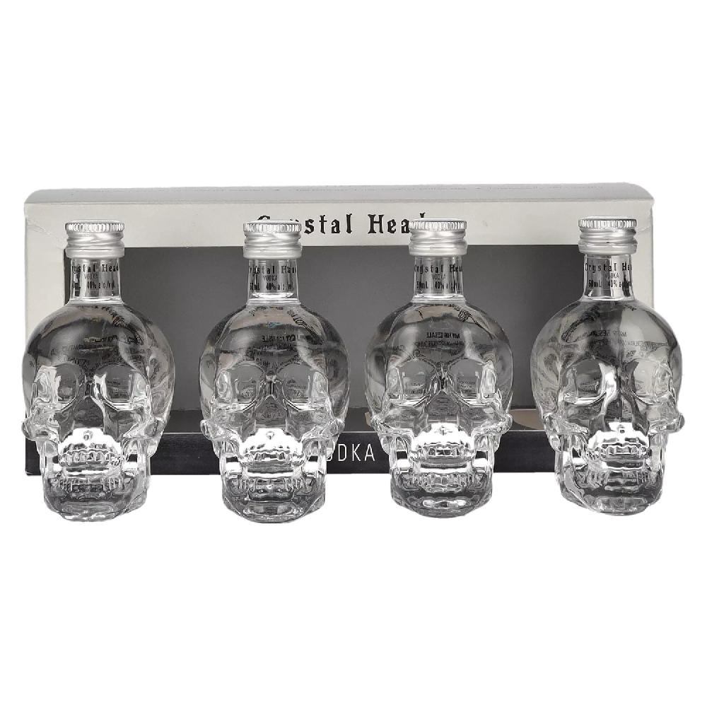 delicando Crystal Head Vodka 40% Vol. 4x0 05l in Geschenkbox