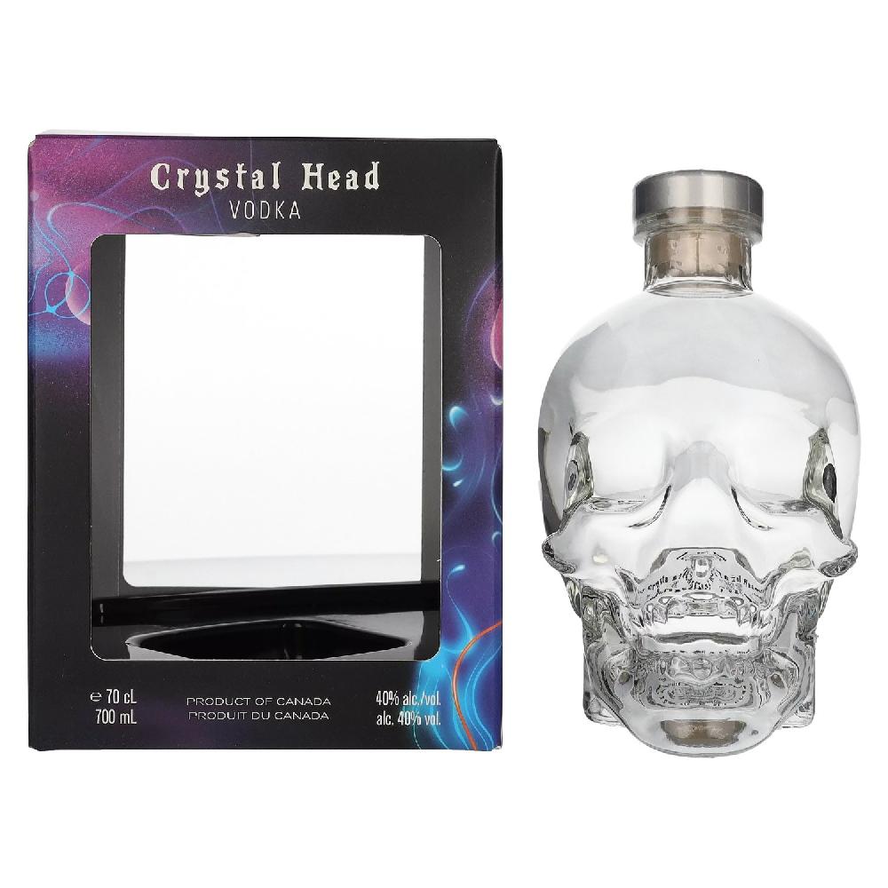 delicando Crystal Head Vodka 40% Vol. 0 7l in Geschenkbox