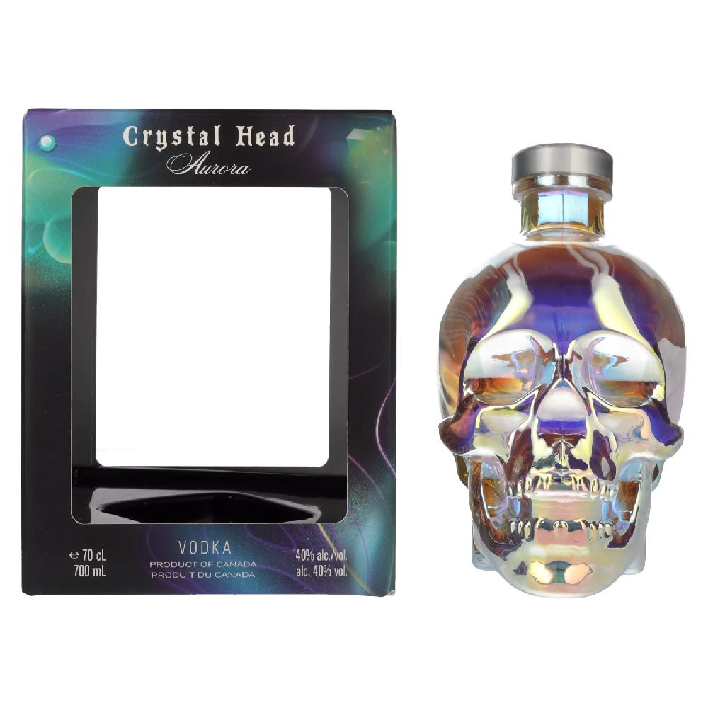 delicando Crystal Head Vodka Aurora 40% Vol. 0 7l in Geschenkbox