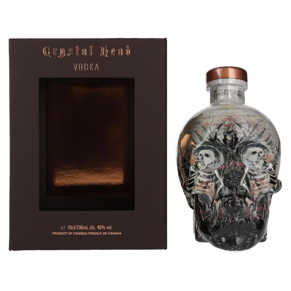 delicando Crystal Head Vodka John Alexander Artist Series 40% Vol. 0 7l in Geschenkbox