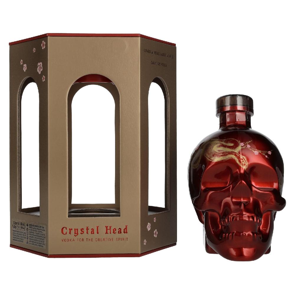 delicando Crystal Head Vodka Lunar Year Limited Edition 40% Vol. 0 7l in Geschenkbox
