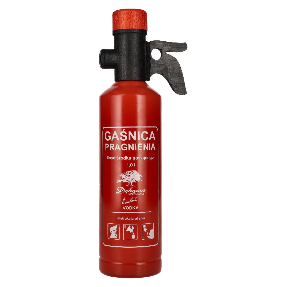 delicando Debowa Wódka Gaśnica Pragnienia Feuerlöscher 40% Vol. 1l