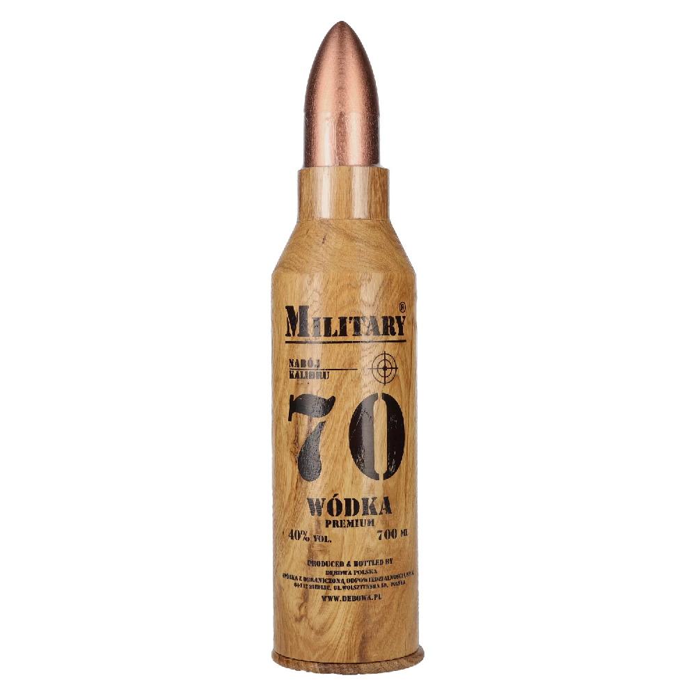delicando Debowa Wódka Military 70 Premium 40% Vol. 0 7l