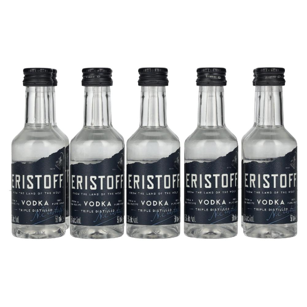 delicando Eristoff Premium Vodka 37 5% Vol. 10x0 05l PET