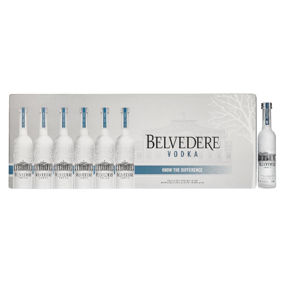 delicando Belvedere Vodka 40% Vol. 60x0 05l - delicando