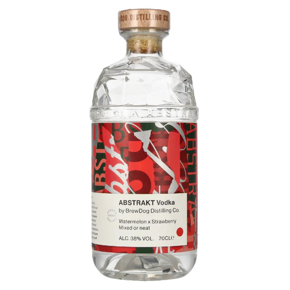 delicando Brewdog ABSTRAKT WATERMELON X STRAWBERRY Vodka 38% Vol. 0 7l