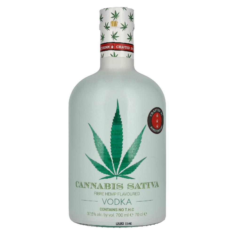 delicando Cannabis Sativa Fibre Hemp Flavoured Vodka 37 5% Vol. 0 7l