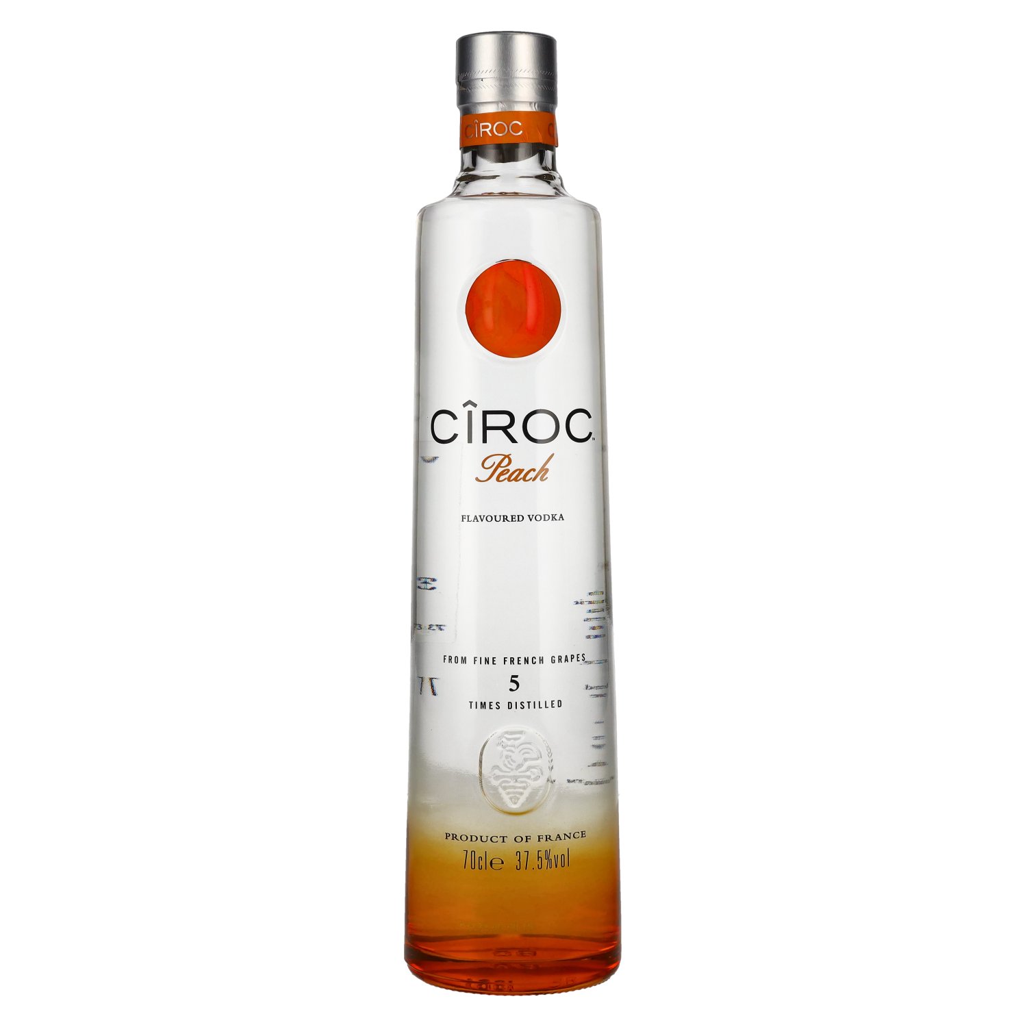 delicando Cîroc PEACH Flavoured Vodka 37 5% Vol. 0 7l - delicando