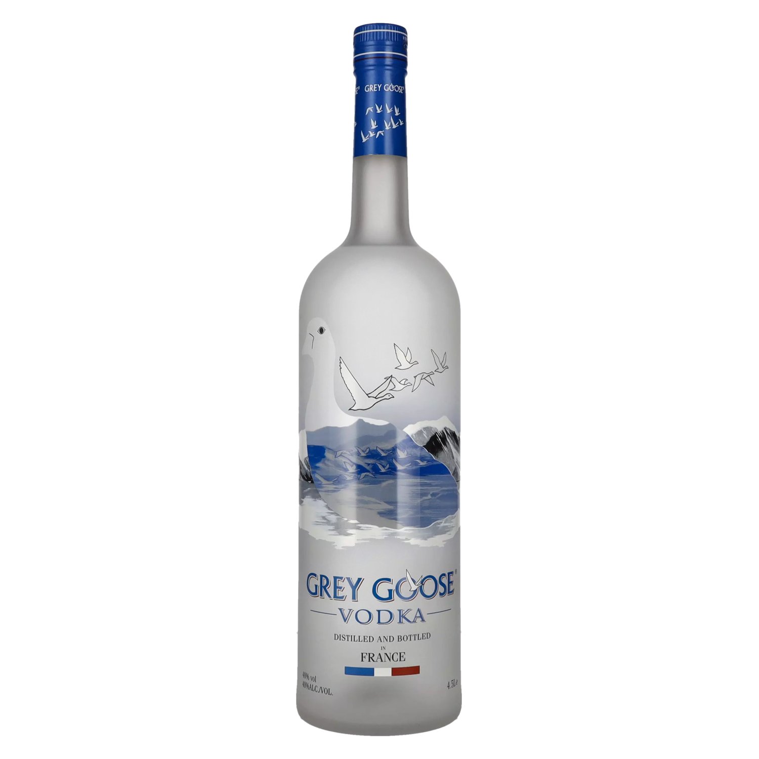delicando Grey Goose Vodka 40% Vol. 4 5l + LED Sticker