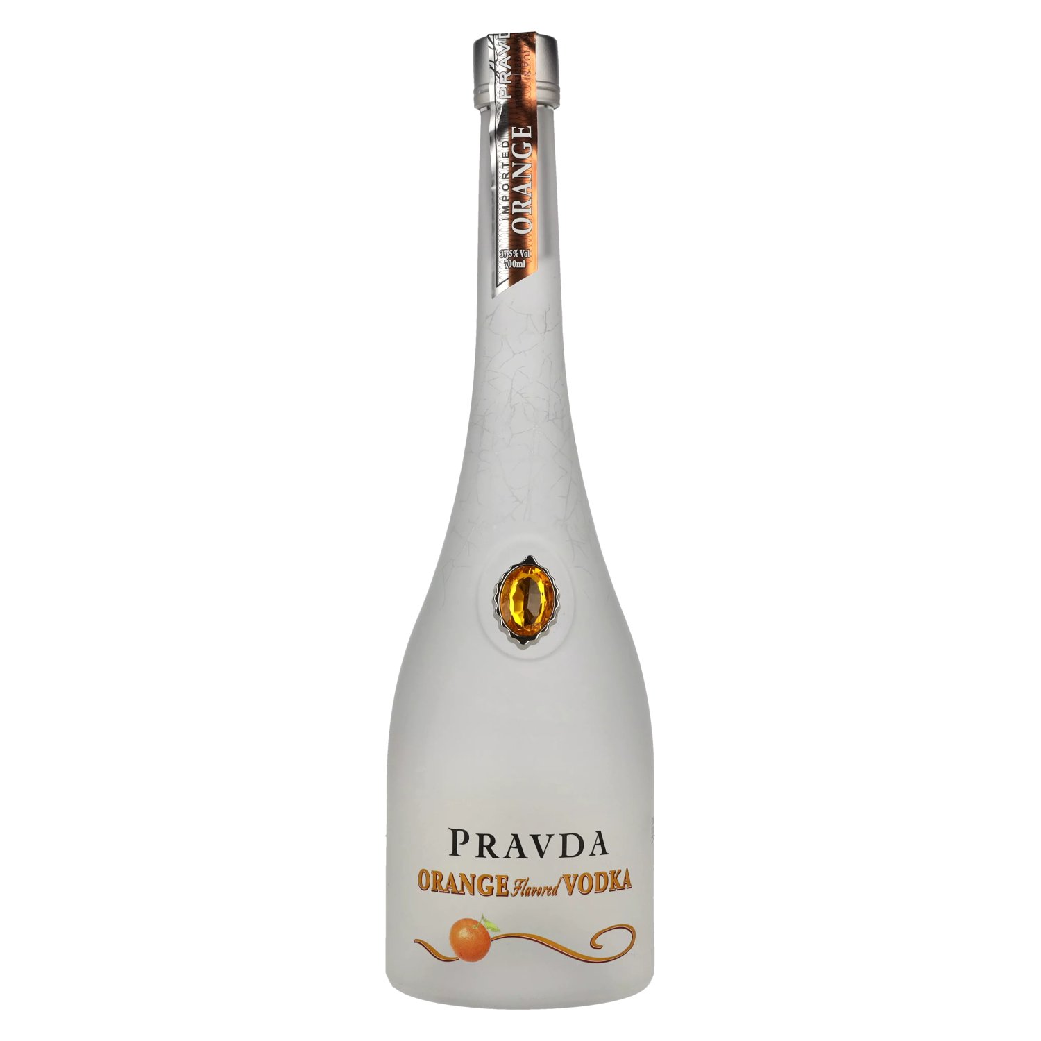 delicando Pravda ORANGE Flavored Vodka 37 5% Vol. 0 7l
