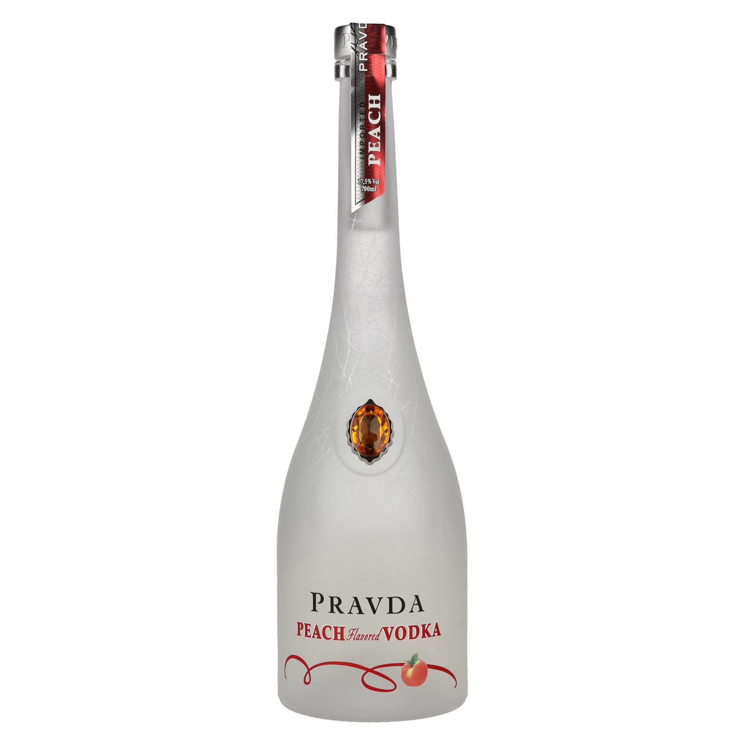 delicando Pravda PEACH Flavored Vodka 37 5% Vol. 0 7l - delicando Letzter Tag
