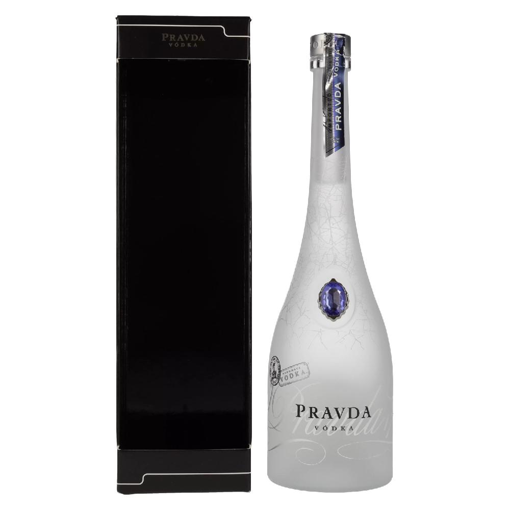 delicando Pravda Vodka 40% Vol. 0 7l in Geschenkbox - delicando