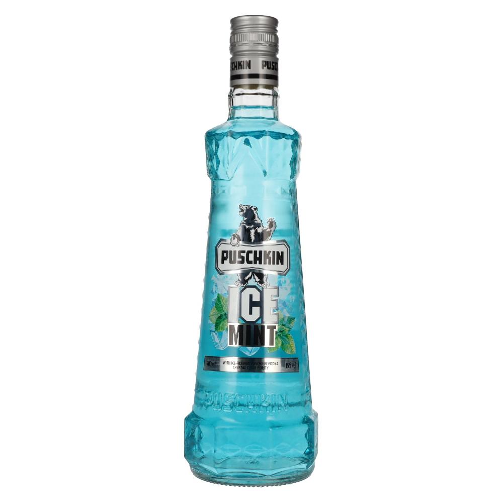 delicando Puschkin Ice Mint 15% Vol. 0 7l - delicando Kostenloser Versand international