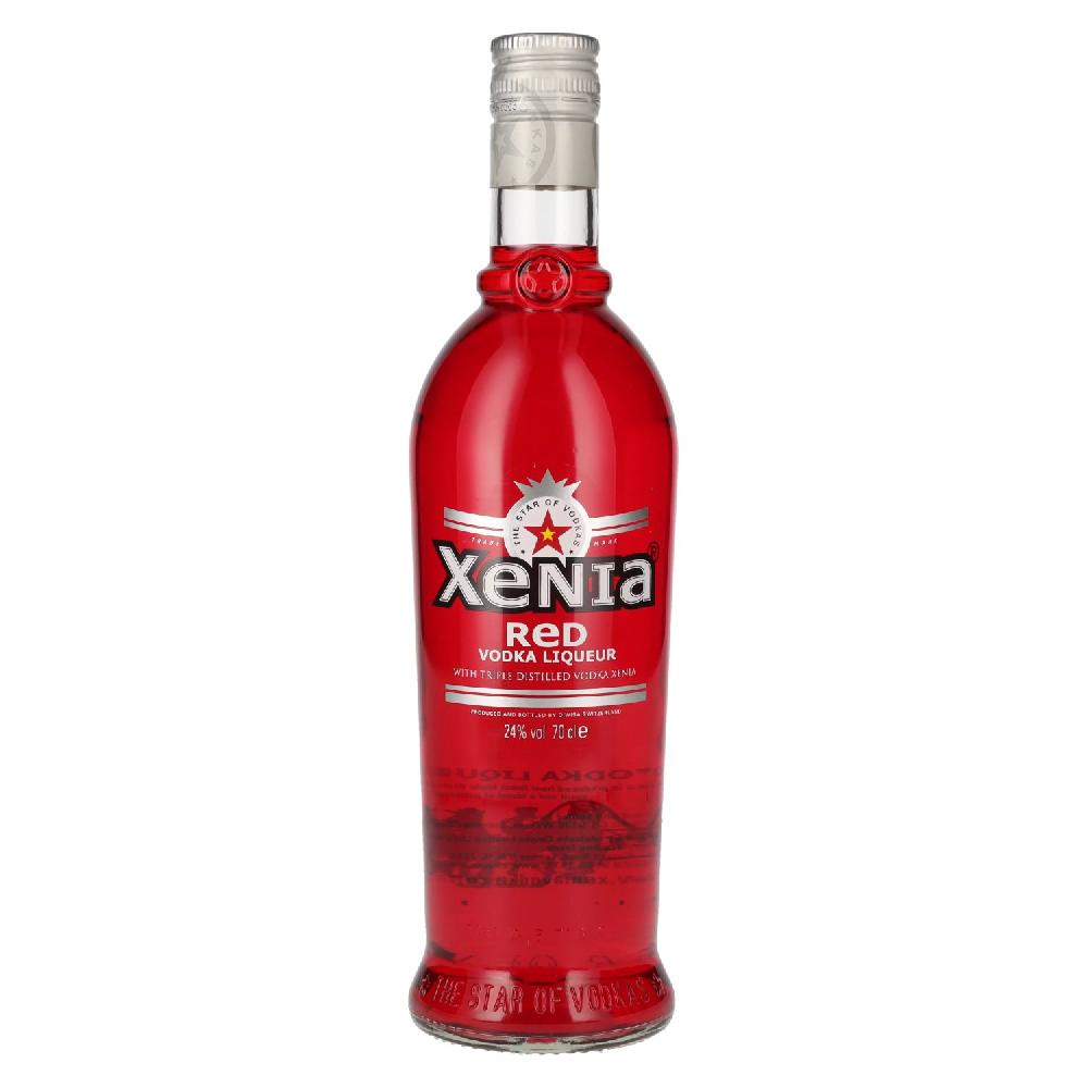 delicando Xenia Red Premium Spirit Drink 24% Vol. 0 7l Lagerräumung